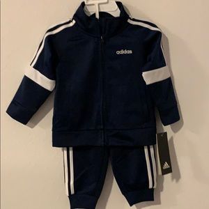 Adidas 2pc tricot jacket and pants